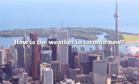 toronto weather minutecast
